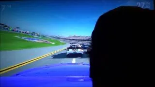 Nascar the game Inside Line (Talladega) using G27