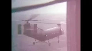 Piasecki H-21 Troop Carrier Helicopter in Vietnam