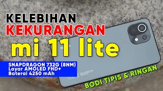XIAOMI MI 11 LITE Indonesia - Review Kelebihan dan Kekurangan, Snapdragon 732G (8nm), Layar Amoled