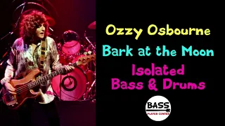 Ozzy Osbourne - Bark at the Moon - Isolated Bass & Drums Tracks