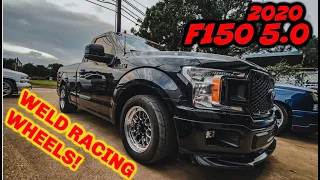 NEW WELDS RACING WHEELS ON 2020 F150 5.0 COYOTE