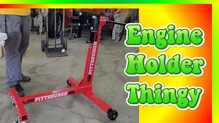 Pittsburgh Engine Stand 59201 #harborfreighttools