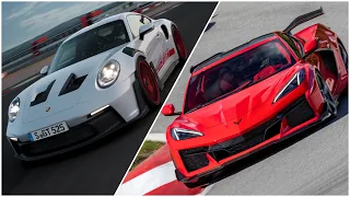 2023 Corvette Z06 vs 2023 Porsche 911 GT3 RS - Which is Sexier