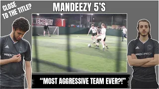 WE PLAYED THE MOST AGGRESSIVE TEAM EVER IN 5 A SIDE… THIS IS WHAT HAPPENED