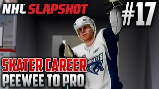 NHL Slapshot (Wii) | Peewee to Pro (Skater Career) | EP17 | PLAYOFFS! (Round 1)