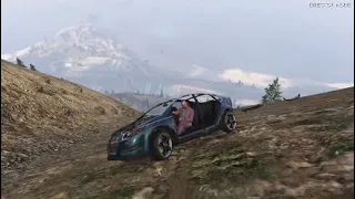 Grand Theft Auto 5 - Driving Hybrid Cars Off Mt Chiliad (GTA 5)