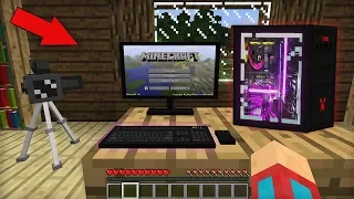 КАК ПОСТРОИТЬ РАБОЧИЙ КОМПЬЮТЕР В МАЙНКРАФТ | Компот Minecraft