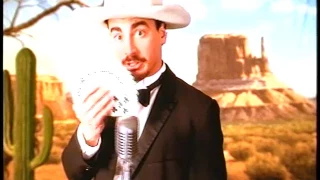 Jack n box commercial 1994 Singing cowboy