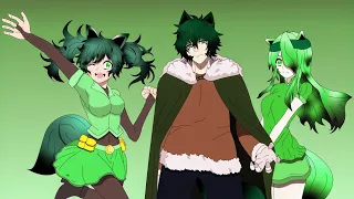 What if deku was a werewolf