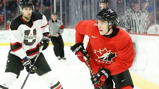 U20 Canada Vs U sports all-stars Game 1 World Junior selection camp highlights