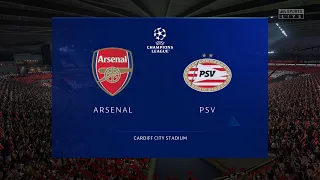 ⚽ Arsenal         vs PSV Eindhoven        ⚽ | 🏆 Champions Leagues    (09/20/2023) 🎮 fifa23