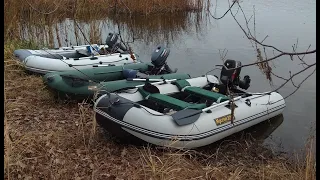 СРАВНЕНИЕ ПВХ ЛОДОК И МОТОРОВ ПО СКОРОСТИ.