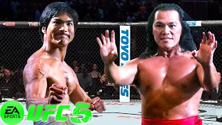 UFC5 Bruce Lee vs. Johnny Sun EA Sports UFC 5 - Super Battle