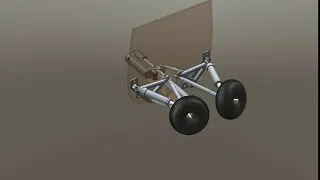 Mi-24 landing gear simulation