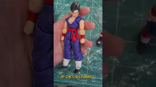 Ultimate Gohan Z training gi  SHF CUSTOM #dragonballz #shorts