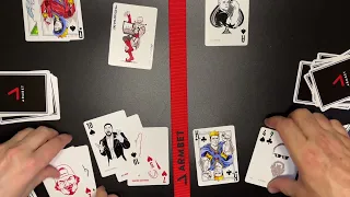 Game Play - King of the Table Playing Card  Game using the Armbet Deck