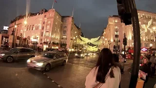 Regent Street Christmas Lights 2018 4K - London