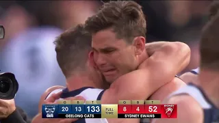 FINAL SIREN - Geelong Cats Win The AFL 2022 Premiership (Haven't Alterned The Music At All No Never)