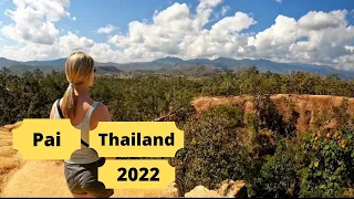 Pai - Thailand - 2022 - Pai canyon, namlod cave, bamboo bridge, riding from chiang mai to Pai