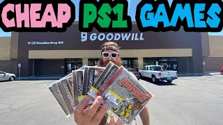 Cheap Playstation ONE Haul!!! | Live Video Game Hunting | Live Thrifting