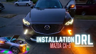 Mazda DRL Installation (Mazda CX3)