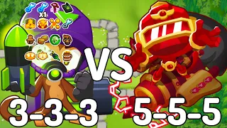 God Boosted 3-3-3 Dartling VS. 5-5-5 Dartling