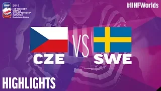 Czech Republic vs. Sweden | Highlights | 2019 IIHF Ice Hockey World Championship