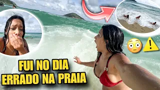 O MAR DO RIO DE JANEIRO ESTÁ MUITO PERIGOSO!!! 😱⚠️ *OLHA ISSO*