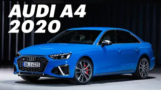Новая АУДИ A4 в погоне за БМВ 3 G20? Audi A4 2020 (B9). Подробный обзор