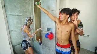 SHAMPOO PRANK ON GIRLFRIEND!