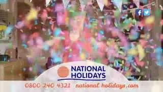 National Holidays 30 sec TV ad