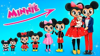 Minnie e Mickey Mouse crescendo! 30 DIYs LOL OMG