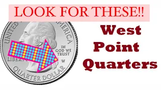 Searching for Westpoint (W mint) quarters!! #quarter #coin #coinroll #treasurehunt #money