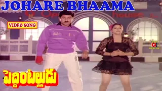 JOHARE BHAAMA | VIDEO SONG | PEEDINTALLUDU | SUMAN | NAGMA | TELUGU CINEMA CLUB