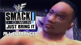 WWF SmackDown!: Just Bring It (PS2) - All Roster Entrances