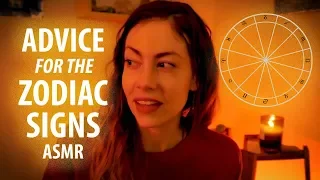 Advice for Zodiac Signs, ASMR