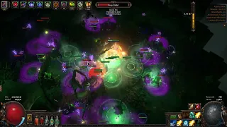 [3.17} POE Arakalis Fang Spiders  Lichs's tomb @435 depth, mid budget