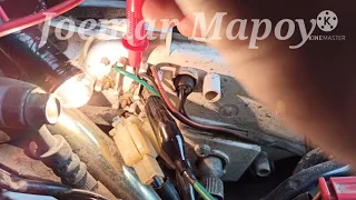 Yamaha mio fuel gauge testing and repair using test light