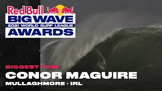 2021 Men's Biggest Tow Nominee: Conor Maguire At Mullaghmore