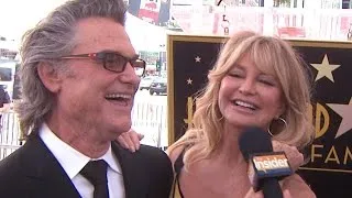 Goldie Hawn and Kurt Russell Joke About Their Long Love Story