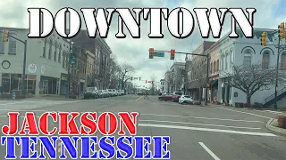 Jackson - Tennessee - 4K Downtown Drive