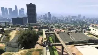 GTA 5 Epic BMX tricks montage #1 Grinds transfer, Flip ,Spin, wallride