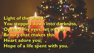 Light of the World (Here I am to Worship - 3vv+refrain) [with lyrics for congregations]