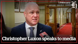 Christopher Luxon speaks to media  | nzherald.co.nz