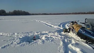 Выбрался на рыбалку в Разнежье. Кайфую. 7.01. 2019