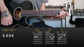 MØ - Goosebumps | Easy Guitar Lesson Tutorial with Chords/Tabs and Rhythm