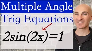 Solving Trigonometric Equations Multiple Angles
