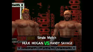 Hulk Hogan VS Macho Man Randy Savage WWF No Mercy Mods by Forsaken710