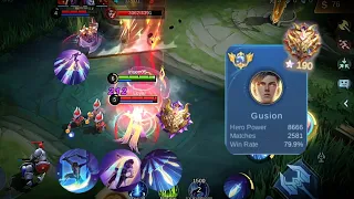 tank ignoring combo with Gusion