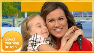 Ukrainian 7-Year-Old 'Let It Go' Singer Has Joyful Reunion With Susanna Reid | Good Morning Britain